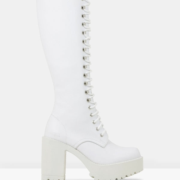 roc lash boots white