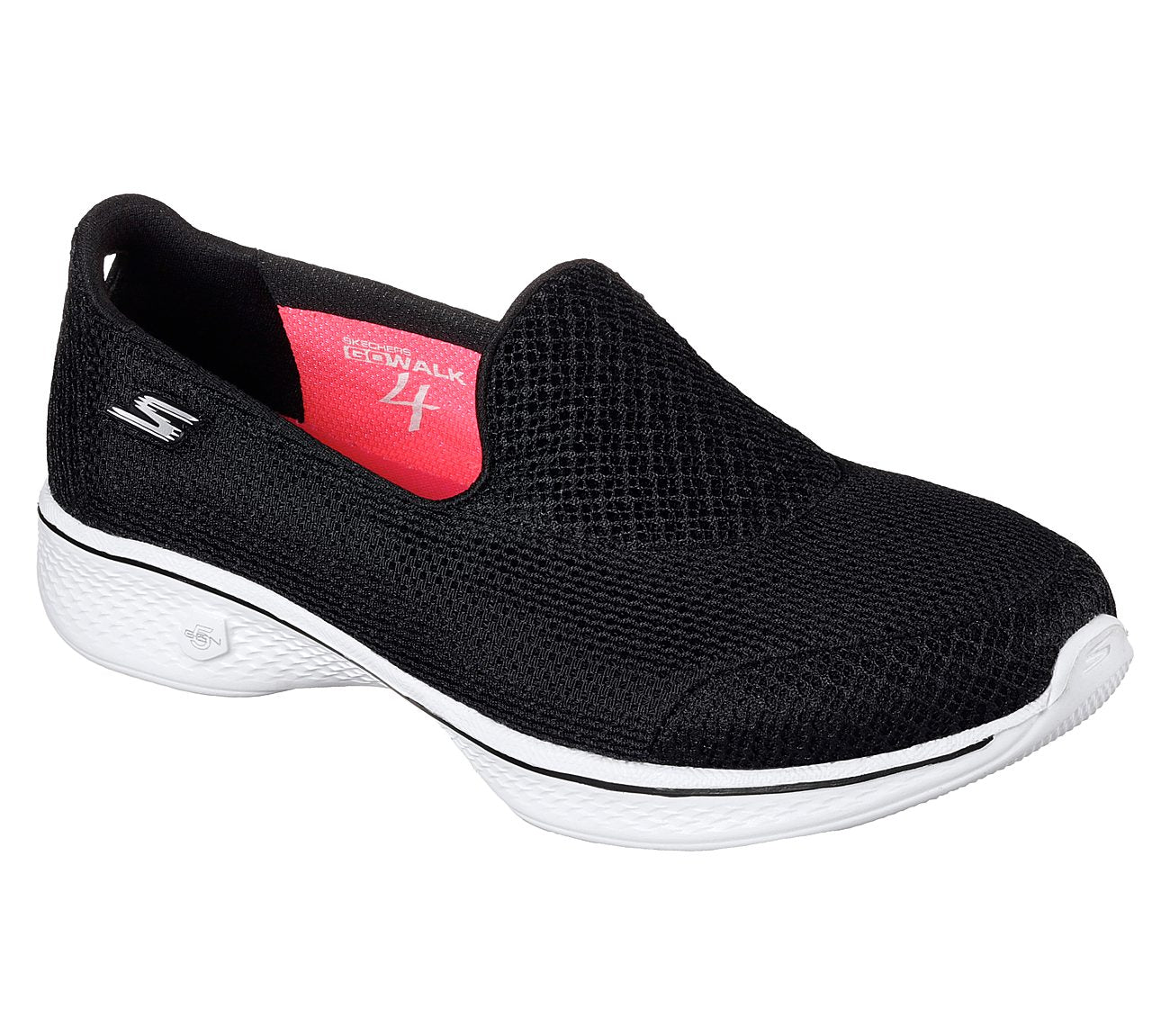 Skechers GOwalk 4 Propel Black/White 14170 1 – Famous Rock Shop