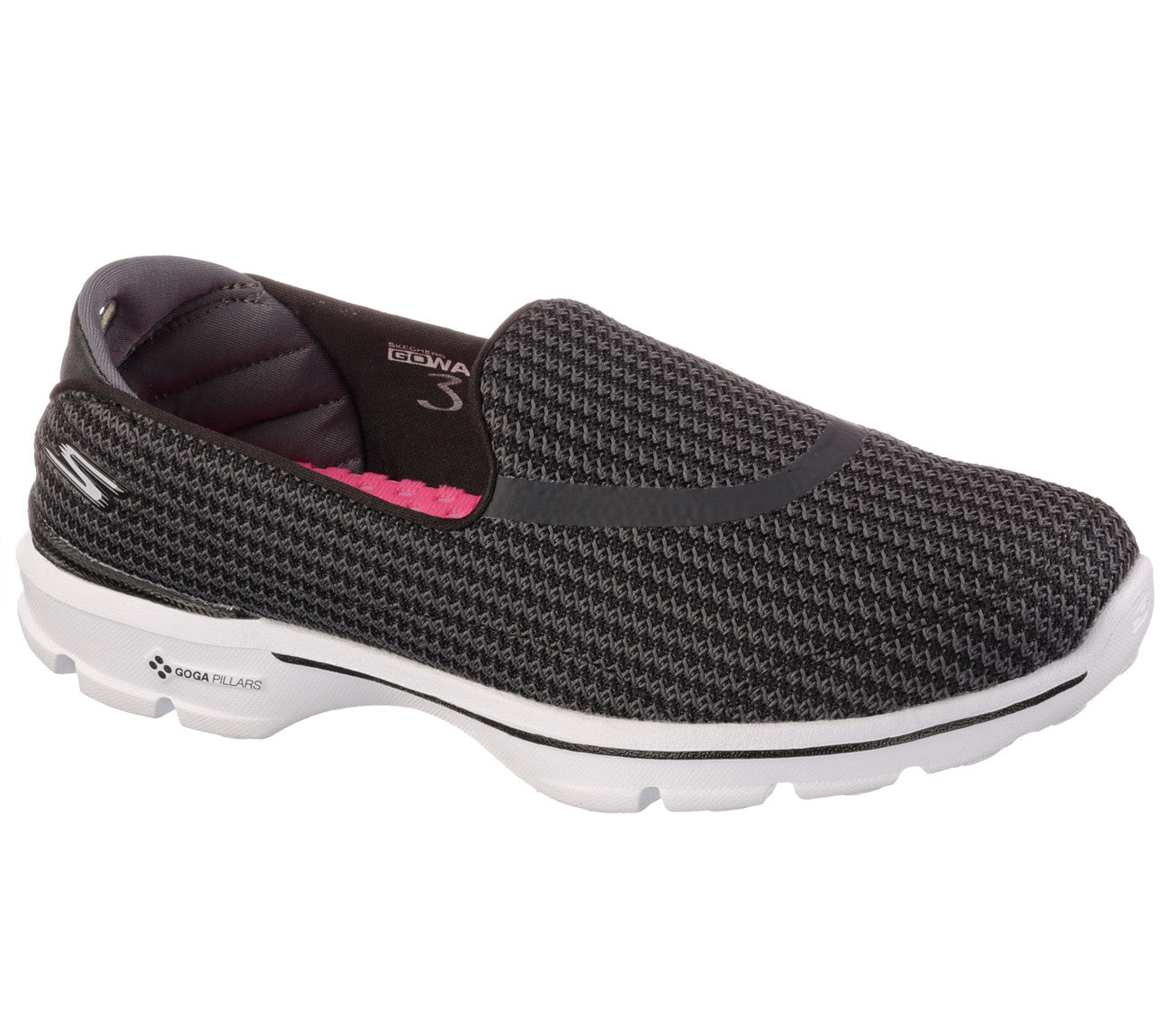 skechers go walk 3 black