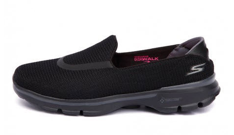 women's go walk 3 black