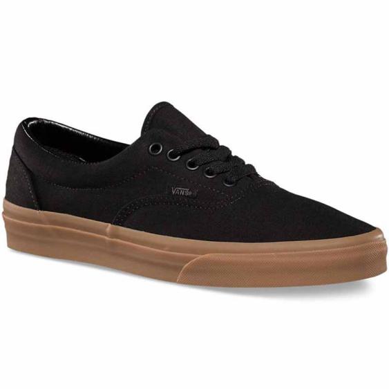 vans authentic black gum suede