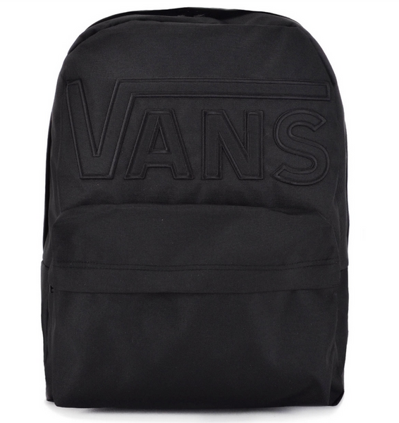 vans backpack all black