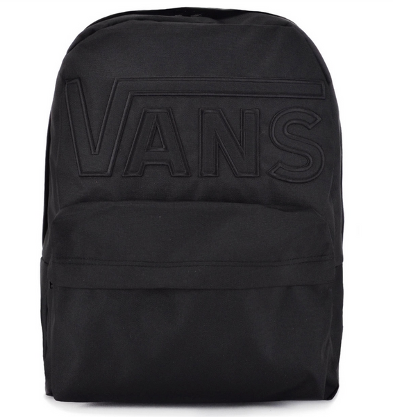 vans old skool ii black & white backpack