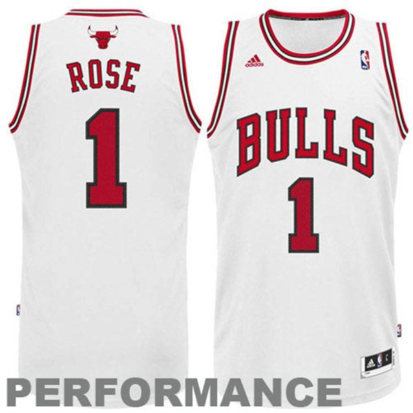 adidas, Shirts, Chicago Bulls Derrick Rose Limited Edition Adidas Nba  Jersey Small