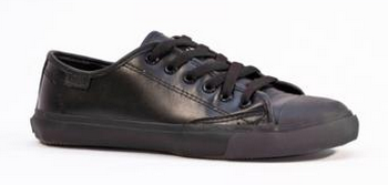 Gallaz Angel Black Leather Shoes – Famous Rock Shop