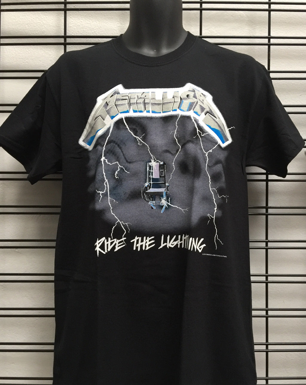 Metallica Ride The Lightning Unisex Tee – Famous Rock Shop