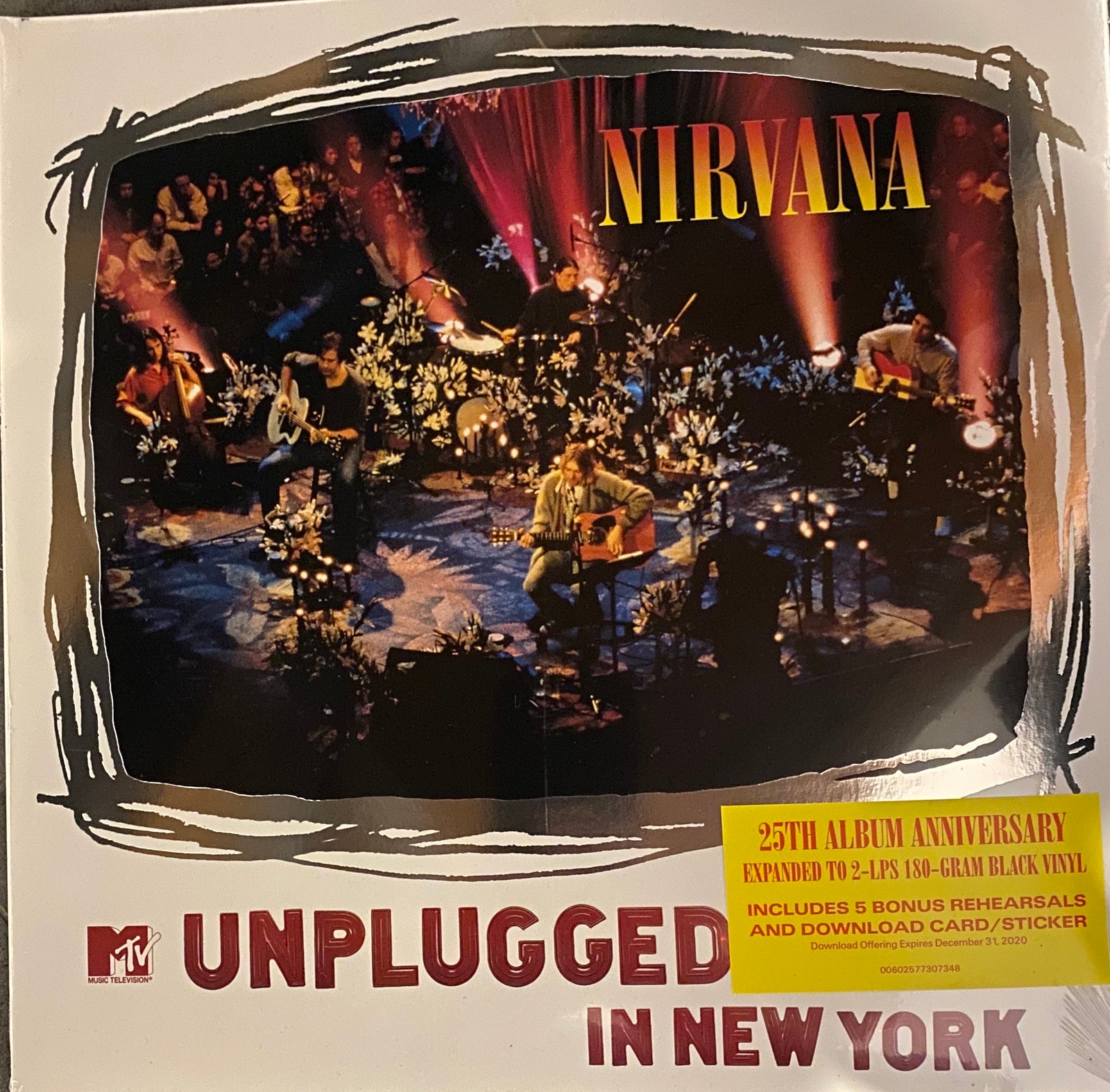 nirvana unplugged vinyl 25th anniversary