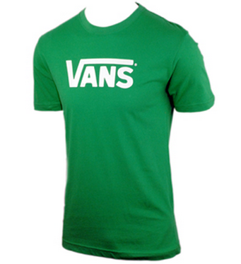 Vans T-Shirt Green Classic – Famous 