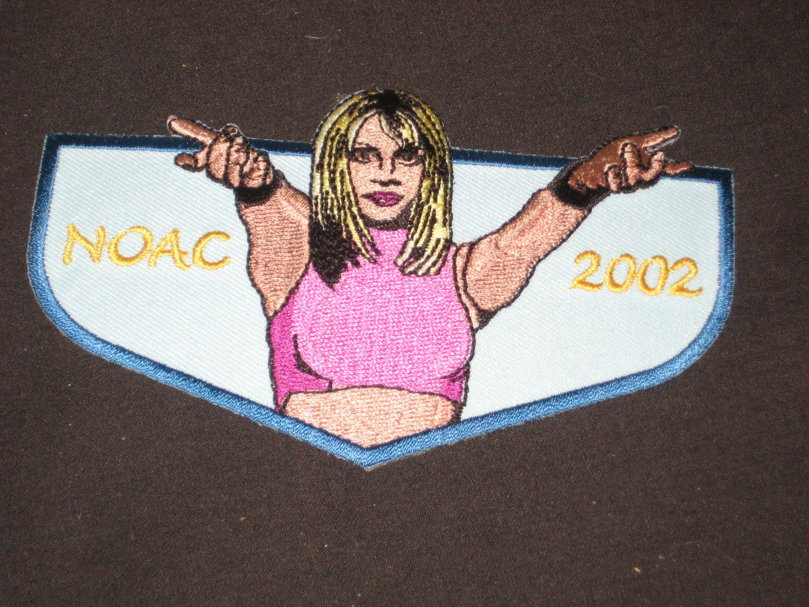 2002 NOAC Girl Spoof Flap