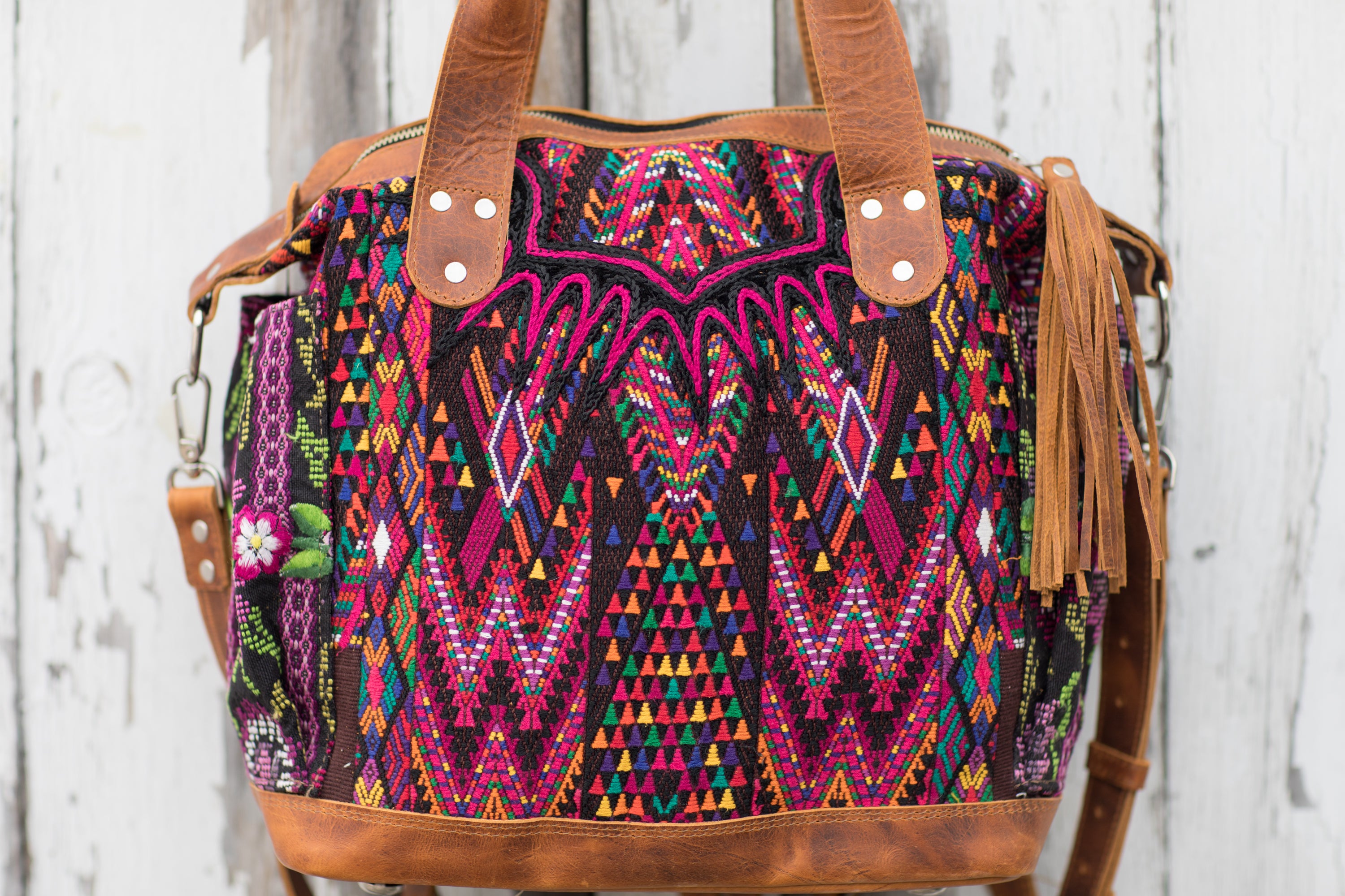 Huipil CDB back pack small deluxe – Gypsies and Debutantes