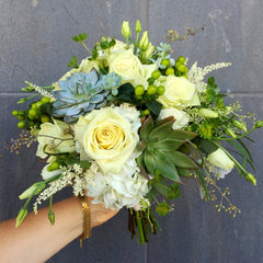 Succulent Bridal Bouquet