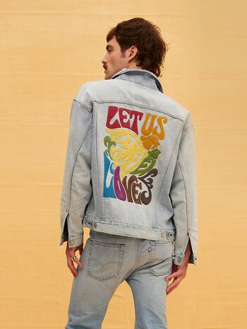 Descubrir 40+ imagen levi’s let us love jacket