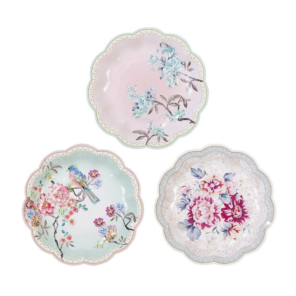paper plates with designs