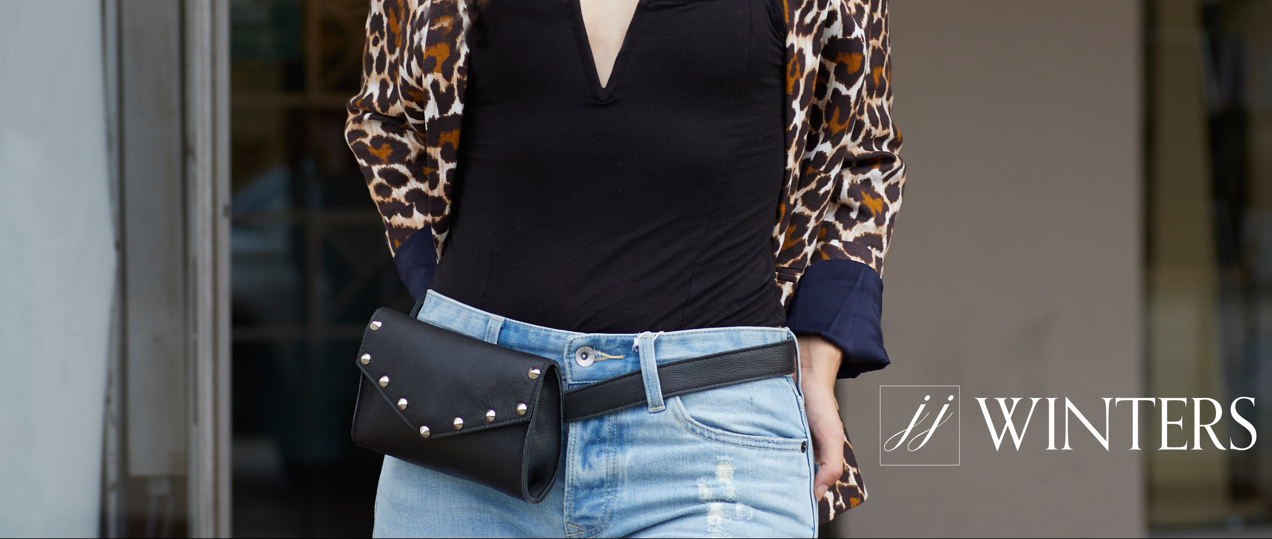 Leopard Bowie Belt Bag – JJ Winters