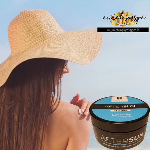 BYROKKO After Sun crema | Crema rinfrescante doposole o solarium al mentolo - AurelijosSPA