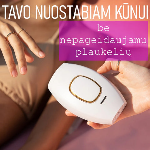 IPL Photoepilator for home hair removal - AurelijosSPA