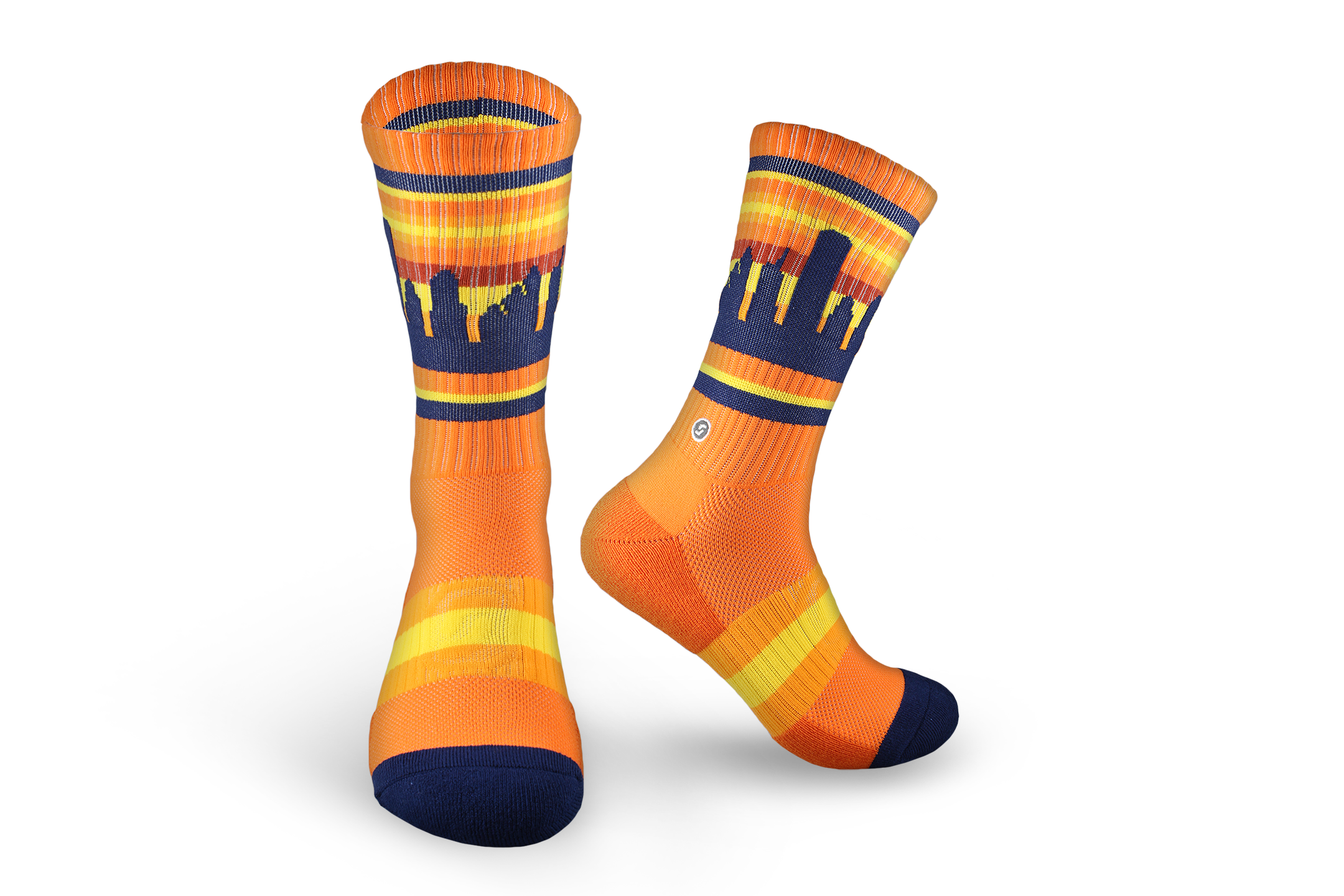 For Bare Feet Houston Astros Mascot Socks