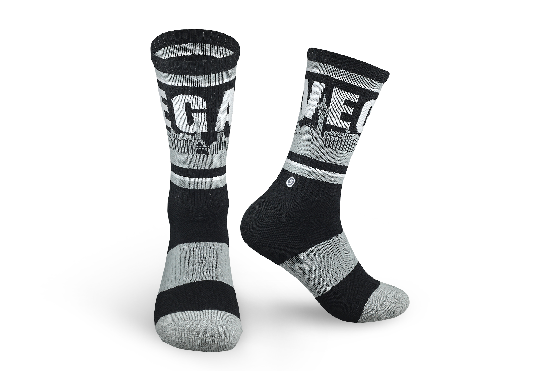 The Official Las Vegas Skyline Sock for Raiders Fans