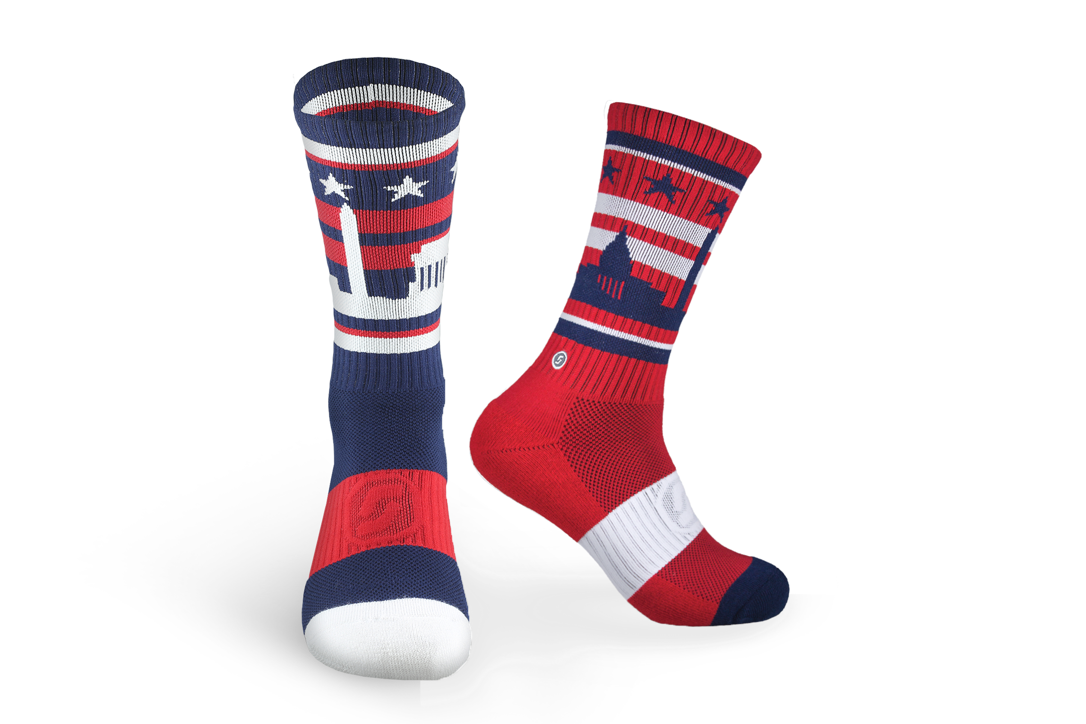 The Official Washington Skyline Socks for Redskins - Fan Gear | 2-Pack ...