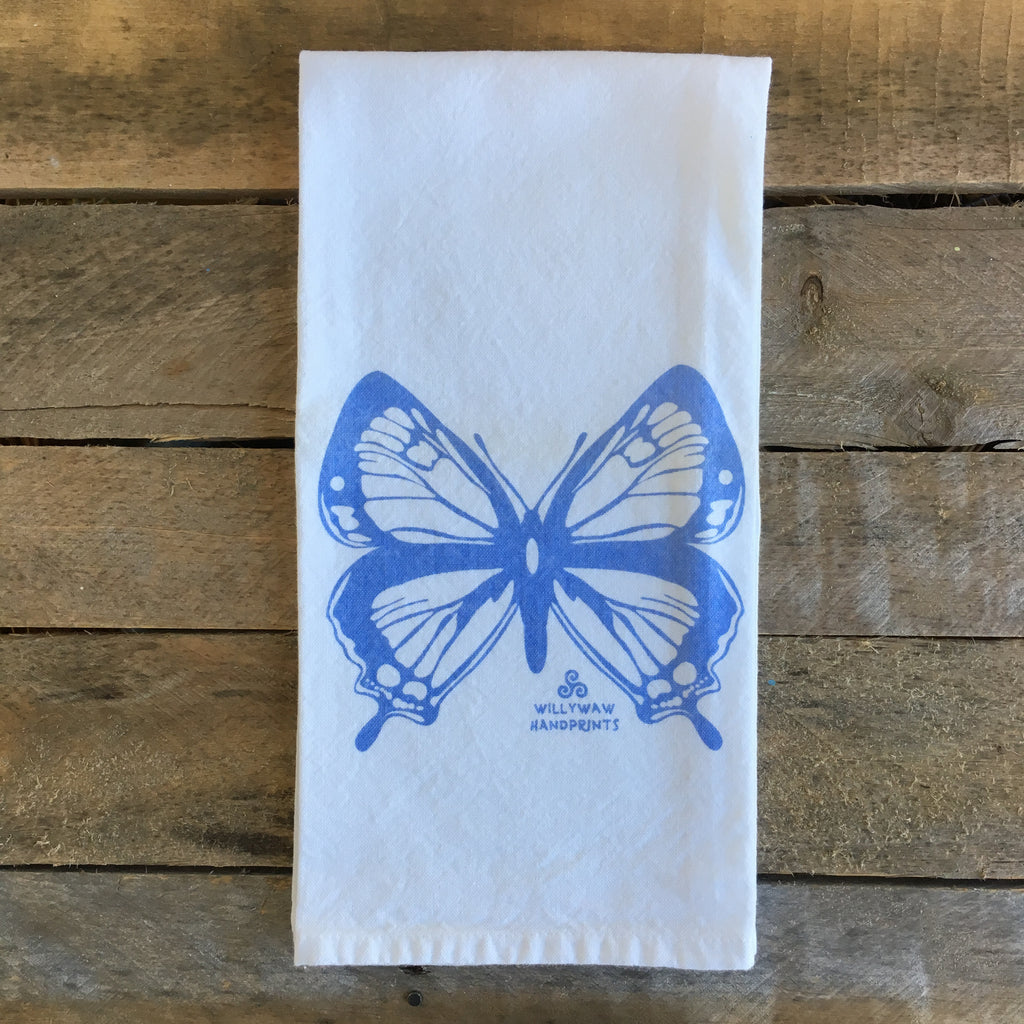 butterfly dish towels