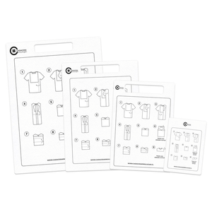 Set 4 Tablas de Acrílico para Doblar Ropa Cada Cosa En Su Lugar® - Cada  cosa en su lugar