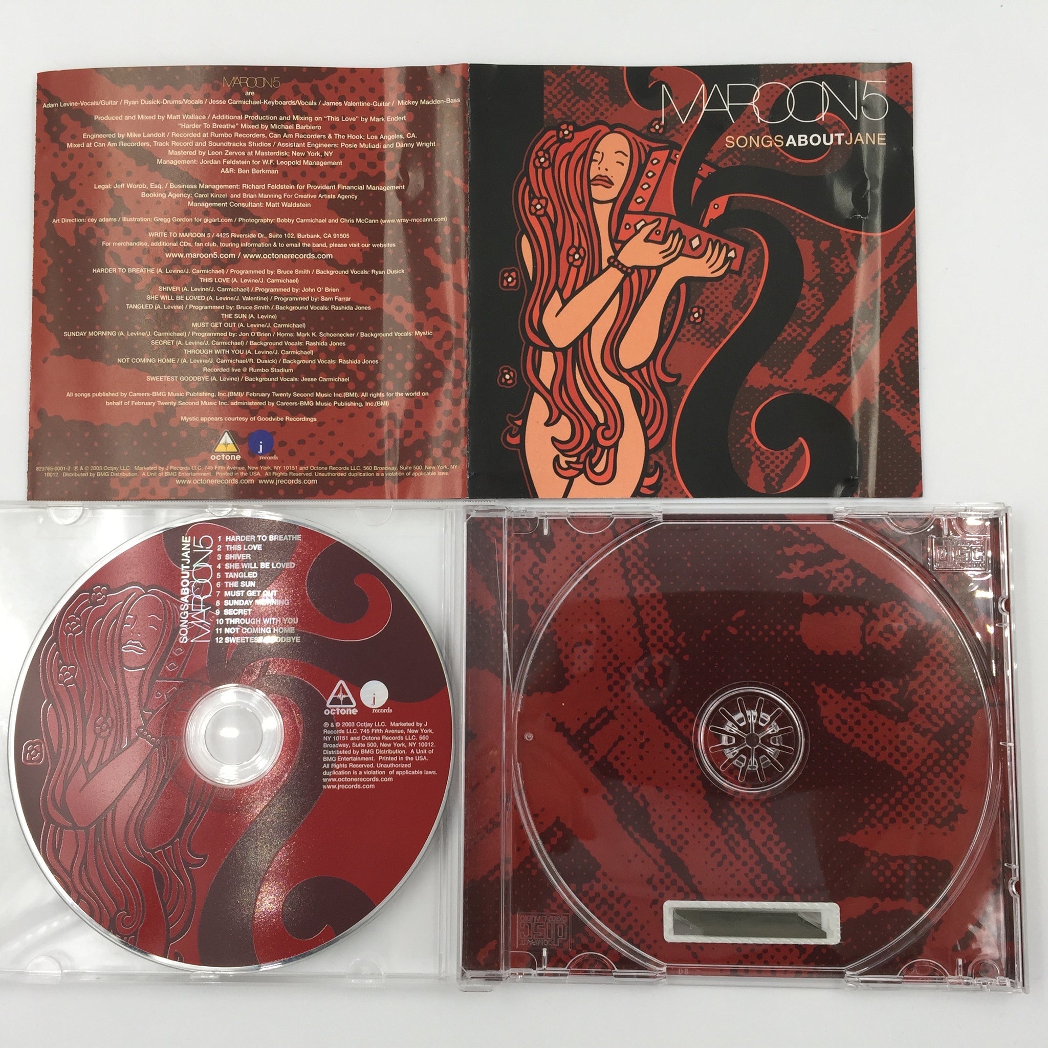 9332 C Cd Maroon 5 Songs About Jane 03 Octone Records Jws Diy Windows And Doors