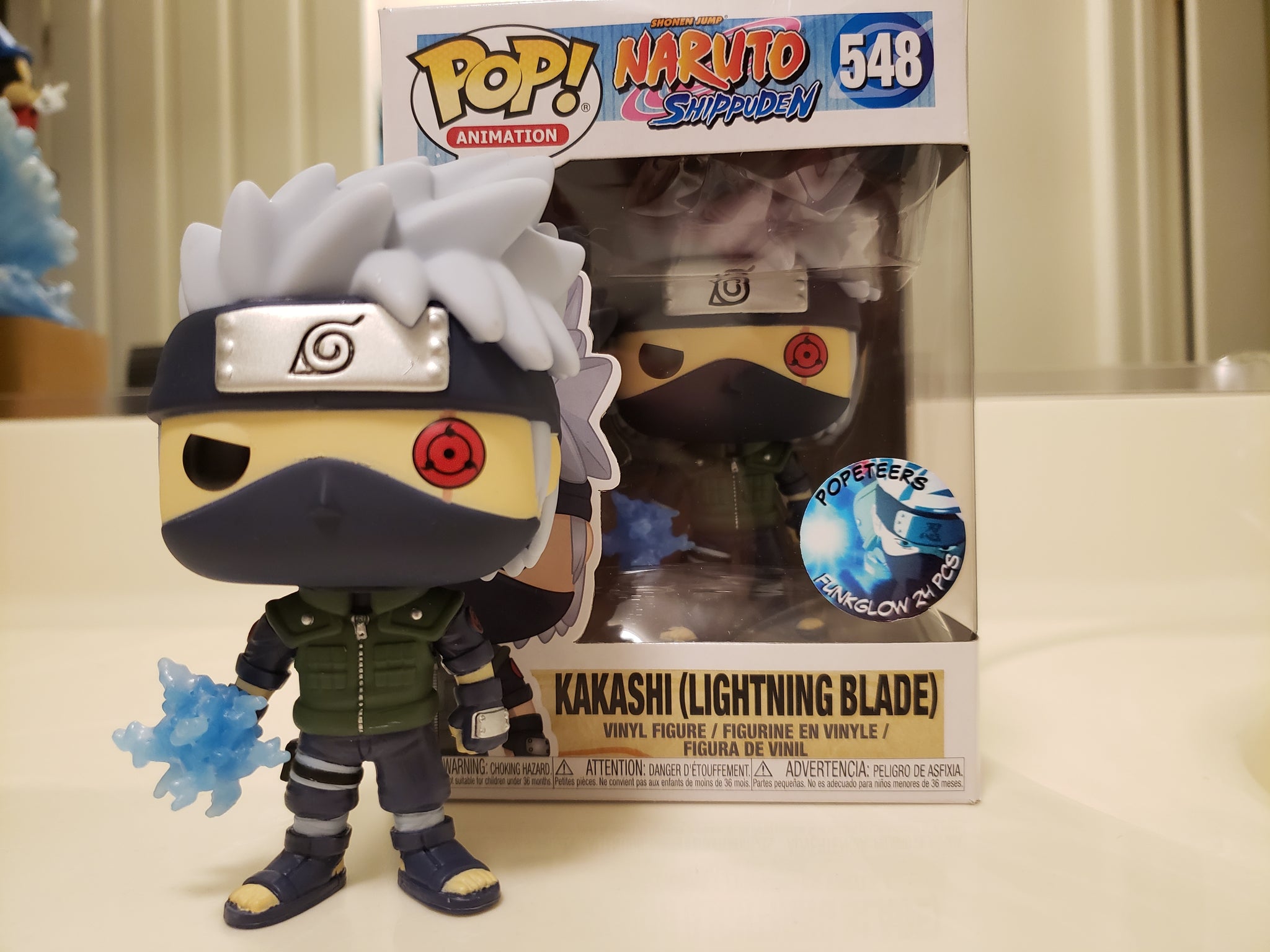 kakashi with lightning blade funko pop