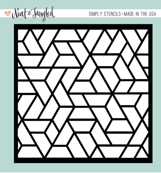 Neat & Tangled POLYGON - SIMPLY STENCIL