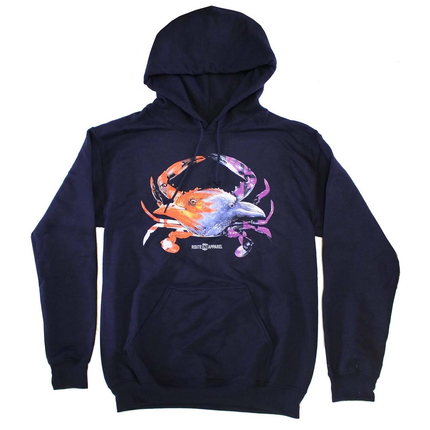 Baltimore Birds Crab (Navy) / Hoodie