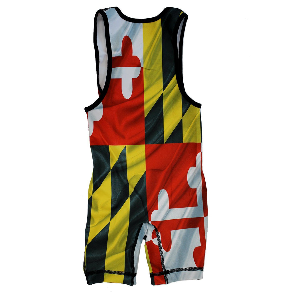 Ripped Crab Maryland Flag / Wrestling Singlet | Route One Apparel