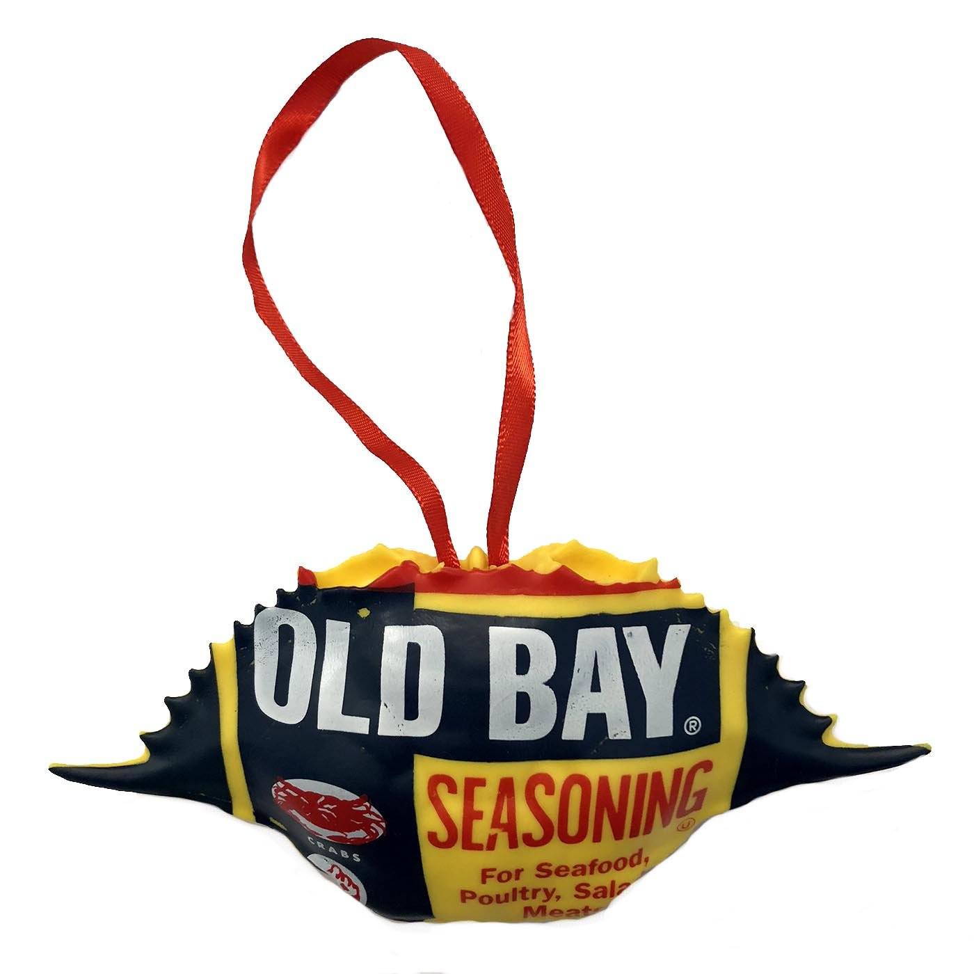 Old Bay Can /  Crab Shell Ornament - Route One Apparel