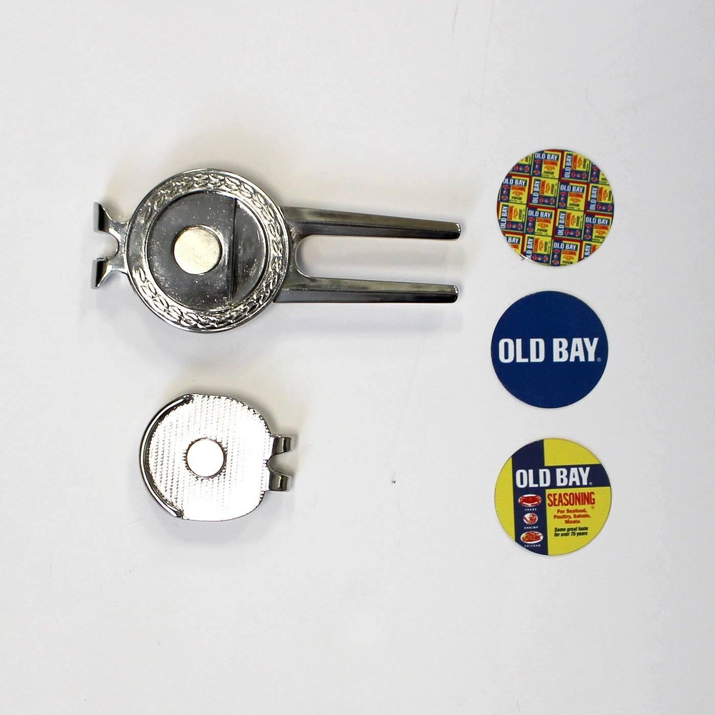 Old Bay / Hat Clip with Magnetic Ball Marker