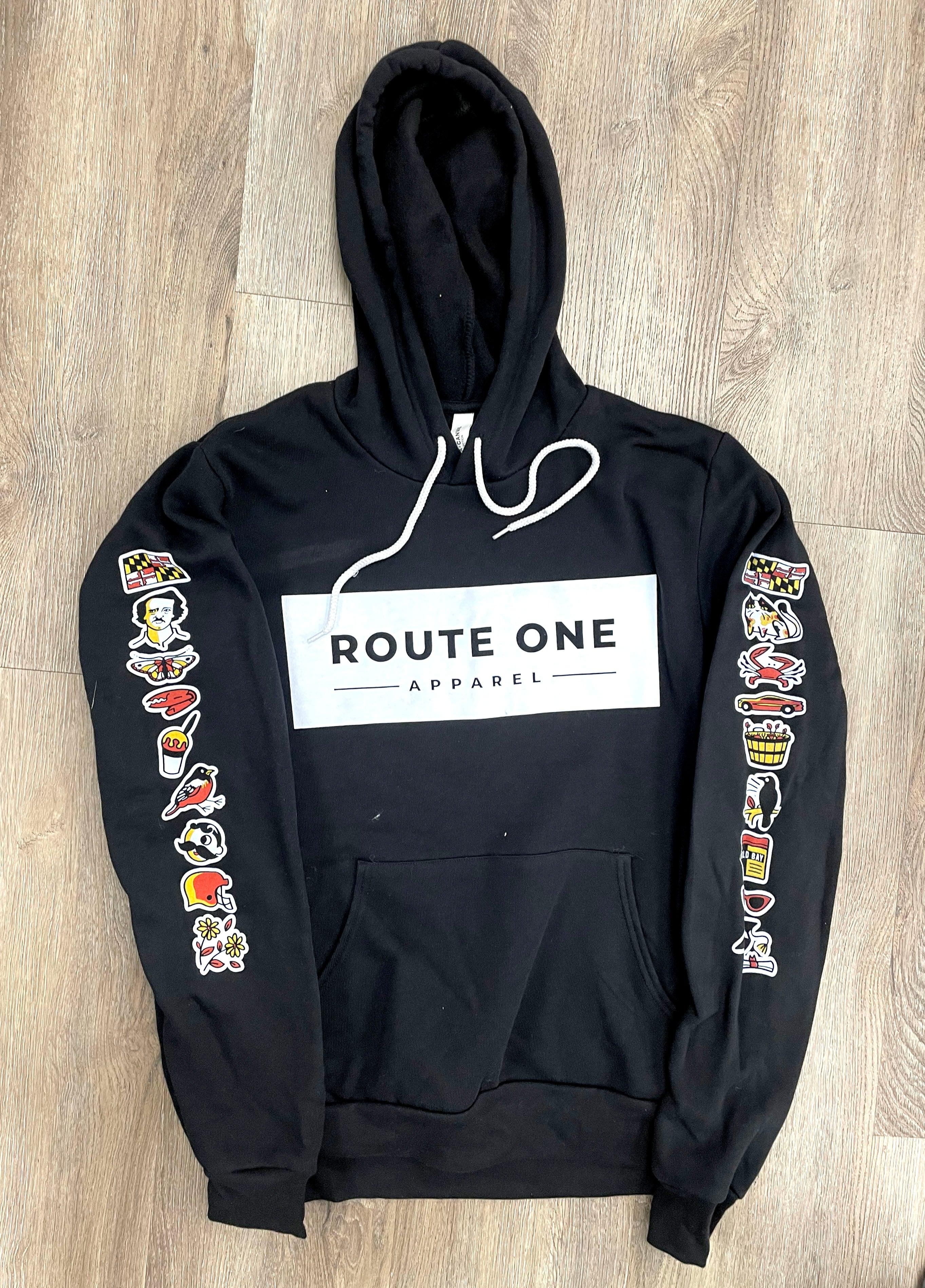 Maryland Statements - Route One Apparel (Black) / Hoodie