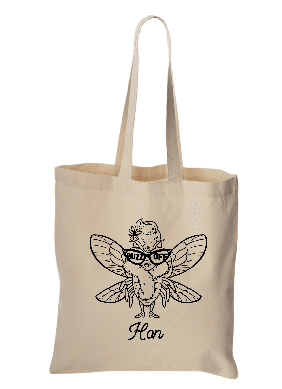 Buzz Off Cicada Hon / Tote Bag