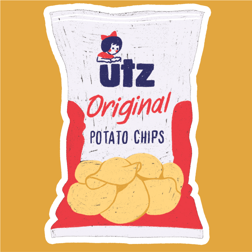 Utz Original Chips Bag / Sticker | Route One Apparel