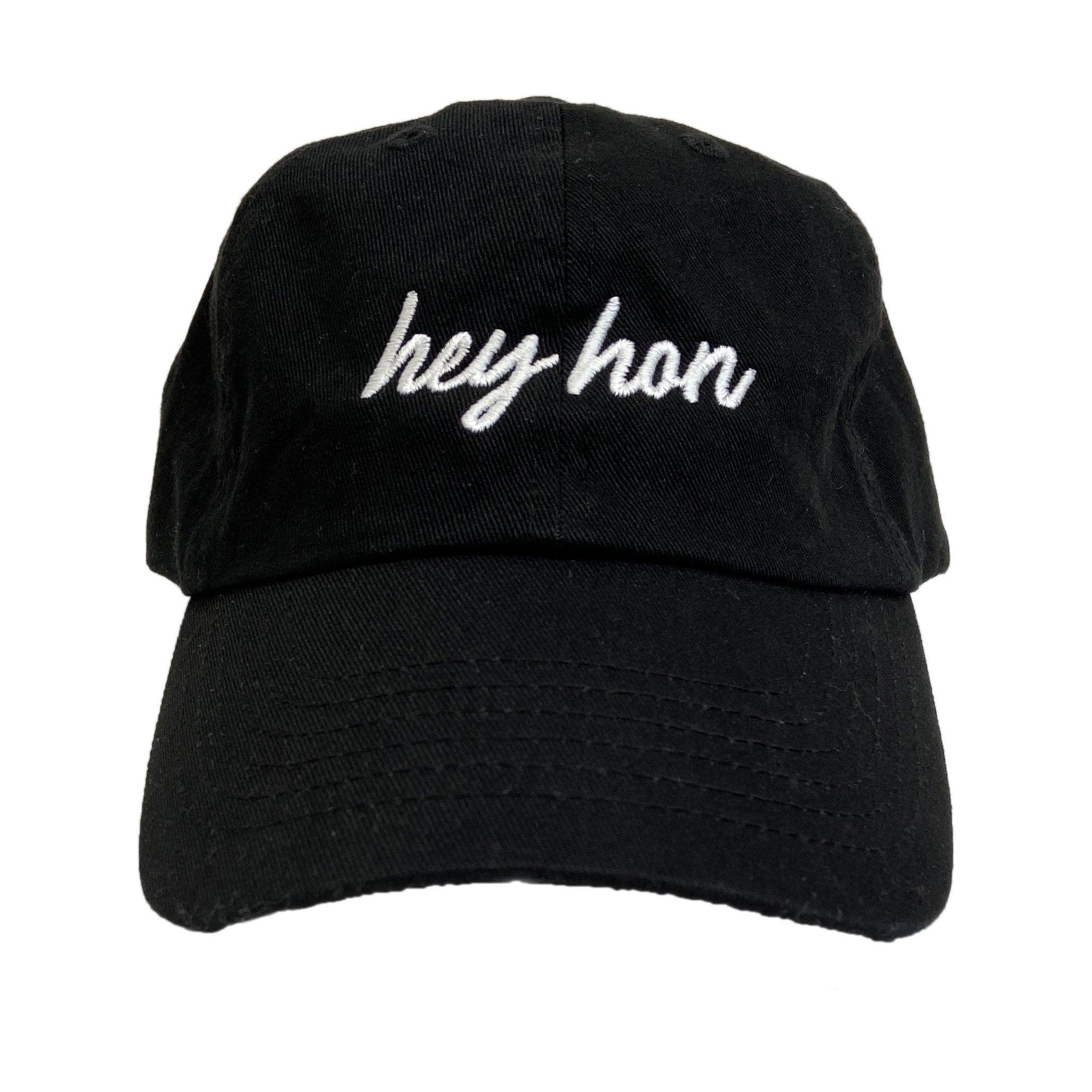 Hey Hon (Black) / Baseball Hat