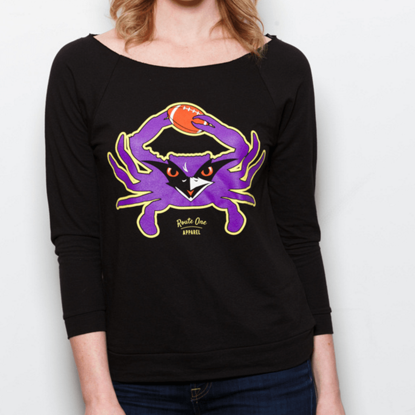 ladies ravens shirt