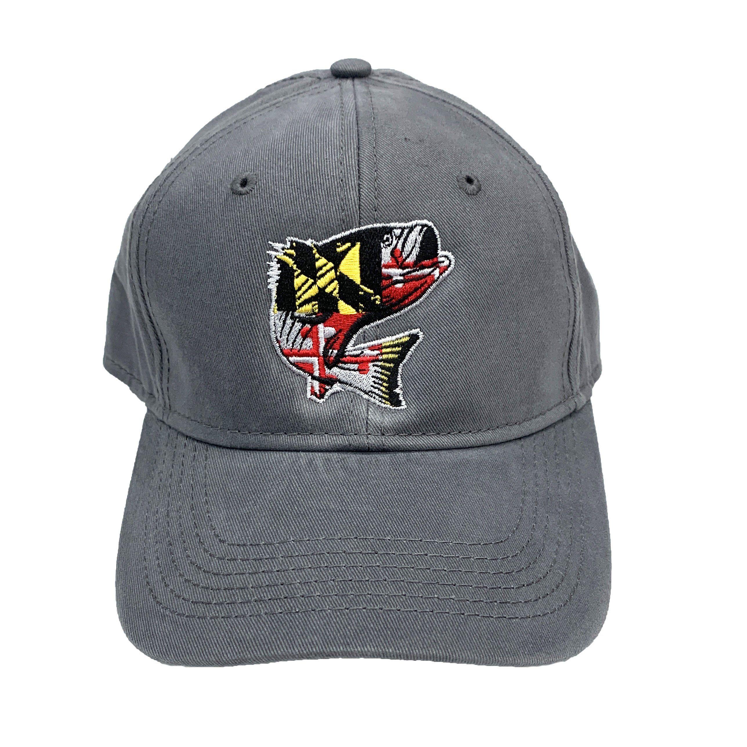 Maryland Flag Rockfish (Grey) / Baseball Hat