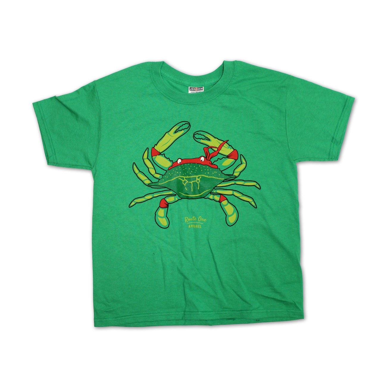 Ninja Crab (Kelly Green) / *Youth* Shirt | Route One Apparel