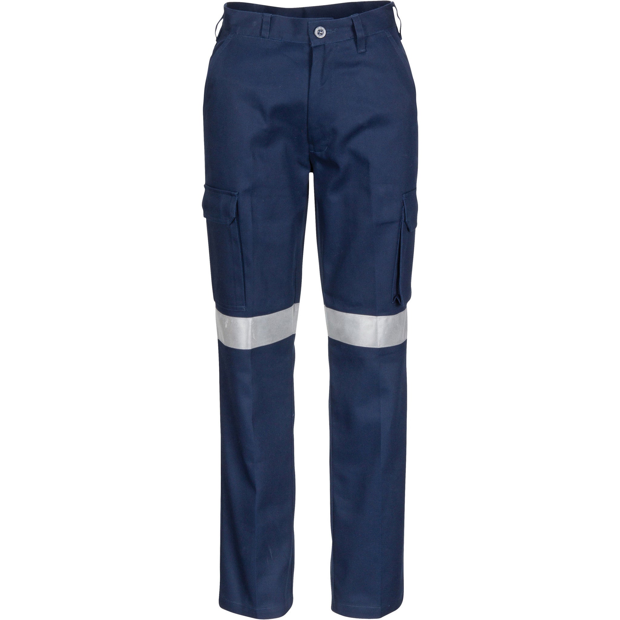 DNC Ladies Cotton Drill Cargo Pants with 3M Reflective Tape (3323 ...