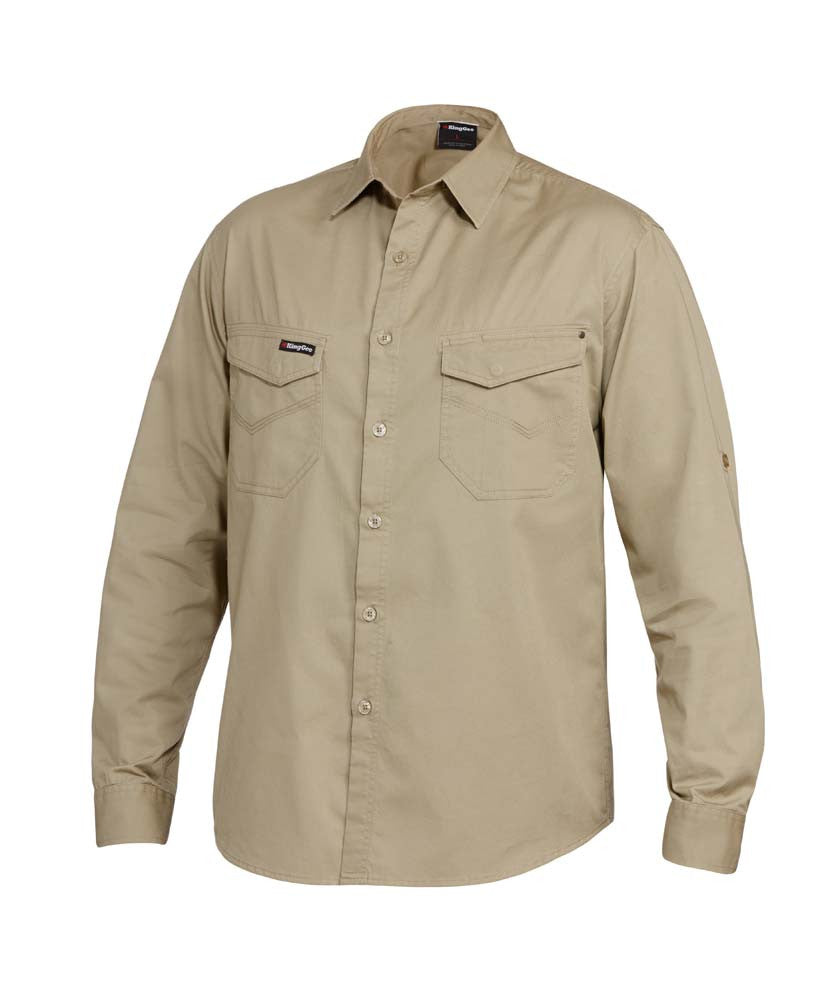 King Gee Tradies Shirt L/S (K14350) – Budget Workwear