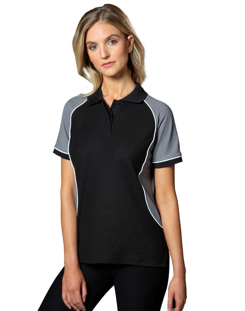 womens pique polo