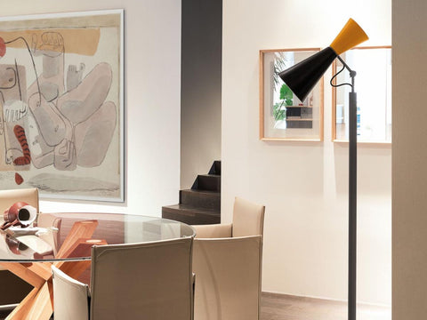 Parliament Floor Lamp (1963) by Le Corbusier