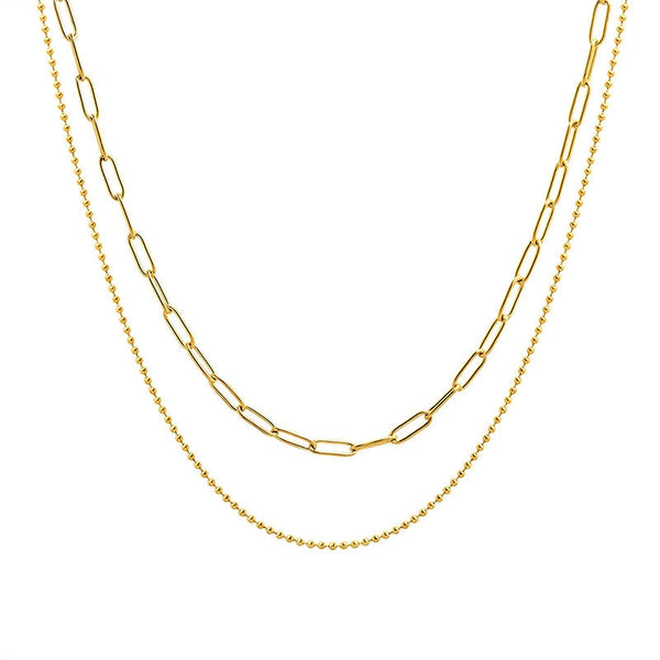 Randi Double Layered Necklace – LATUKI