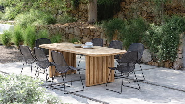 Outdoor furniture table or dining chair - The Loom Collection