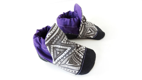 PK Plum booties
