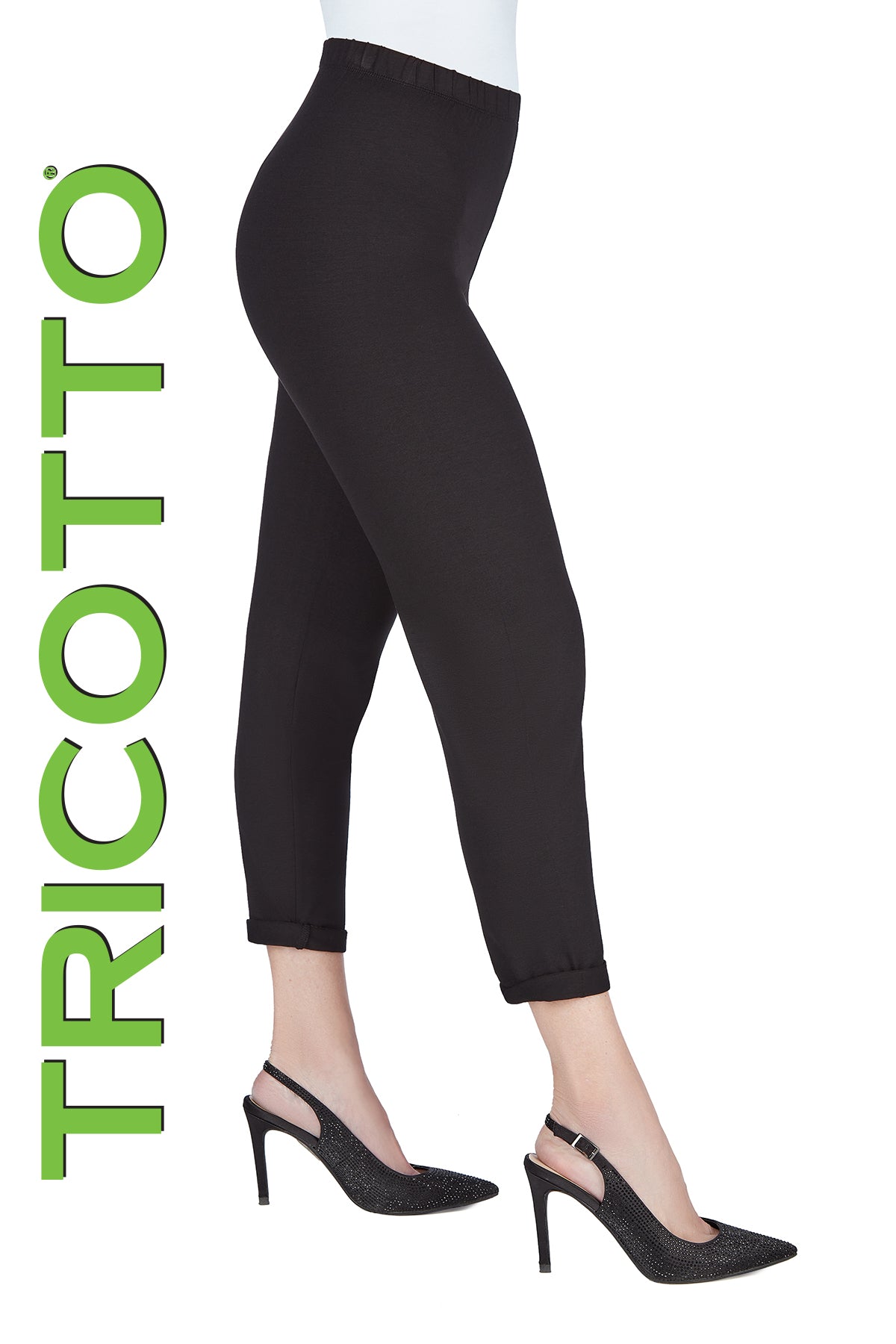 949-S23 Tricotto Legging with Side Bling - Style Elle