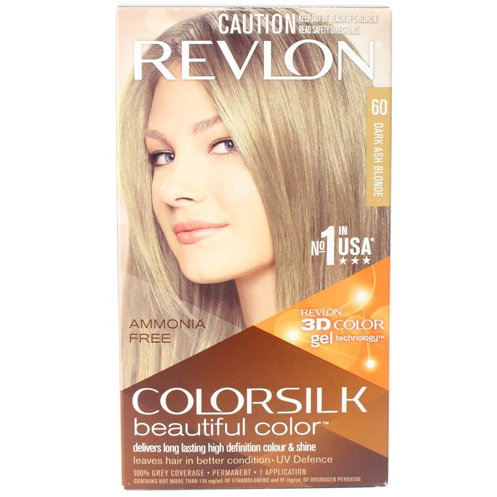 Revlon Colorsilk Permanent Hair Color 60 Dark Ash Blonde