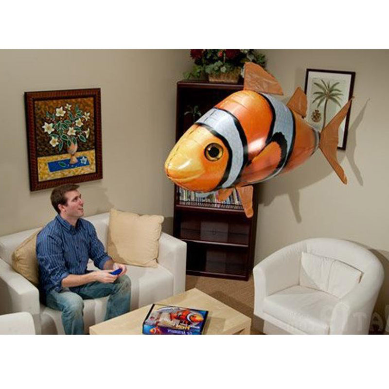 flying remote controlled fish