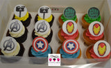 Avengers Cupcakes